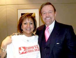 Governor Susanna Martinez of New Mexico with Robert Stack. Thank you Chuck Franco, First Gentleman of the State of New Mexico.