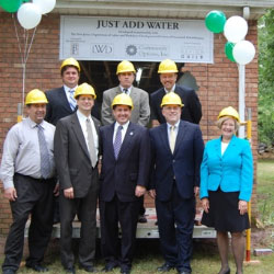 Just Add Water groundbreaking
