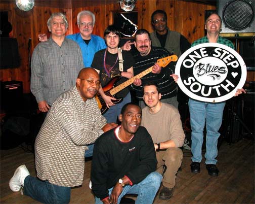 One Step South Blues Band performed at the Smokehouse Restaurant