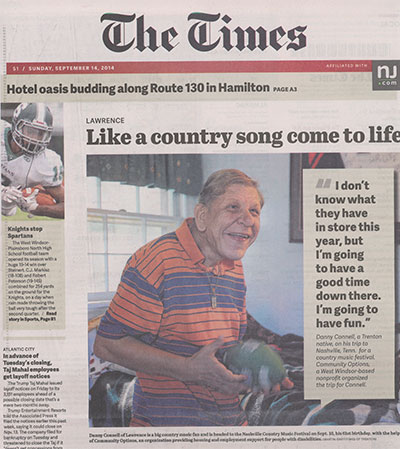 Lawrence man set for dream trip to Nashville country music festival