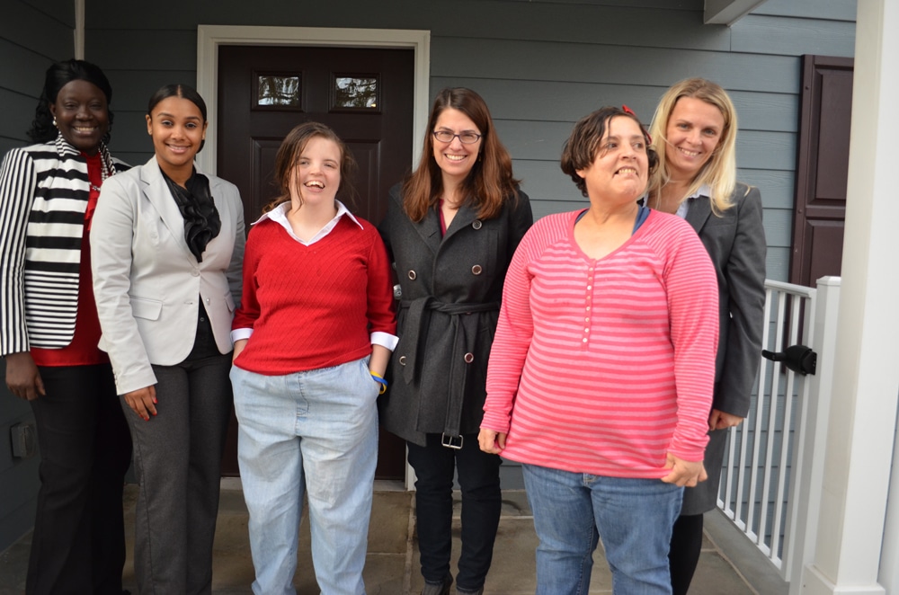 Princeton Mayor Liz Lempert Visits Home Donated to Community Options