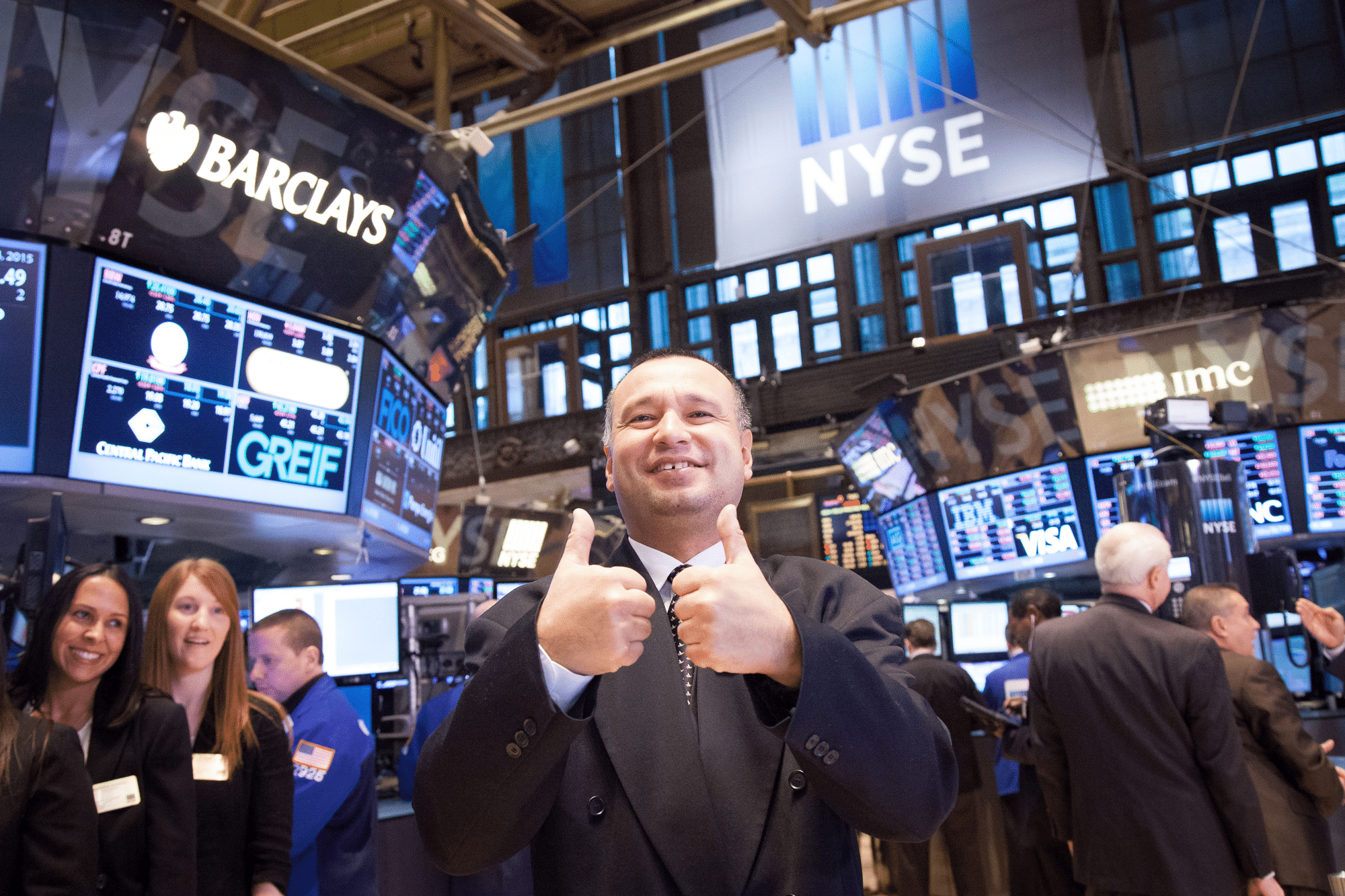New Jersey Man with Disability Rings Opening Bell at New York Stock Exchange