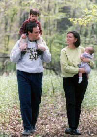 Congressman Ferguson with his family