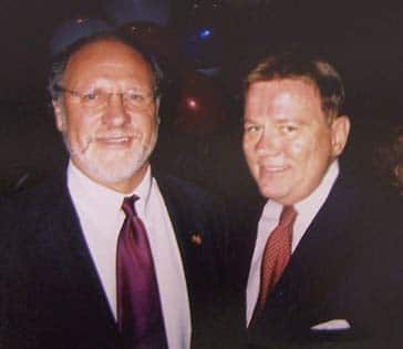Senator Jon Corzine Supports Community Options. Senator Jon Corzine &amp; Robert Stack, President/CEO of Community Options, Inc.