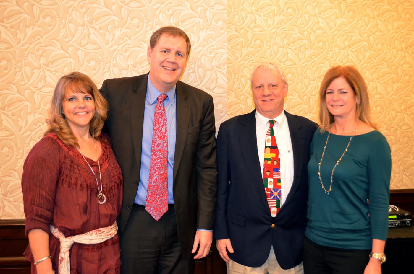Keith &amp; Stephanie Gardner (Keith is New Mexico Chief of Staff) &amp; Peter &amp; Kim Dulligan (Peter is a long time Board Member of Community Options)