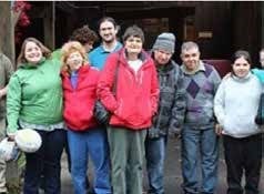Community Options Day Habilitation participants from Binghamton, NY at the Ross Park Zoo