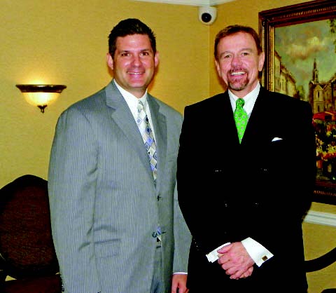 Featured in photo left to right - Assemblyman Louis D. Greenwald & Robert Stack, President & CEO of Community Options, Inc. at the annual iMatter Conference.