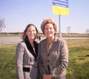 Chandy Davis, Executive Director Amarillo & Mayor Debra McCartt