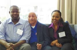 Support Staff with Al Valdez (center) enjoying time in Dallas