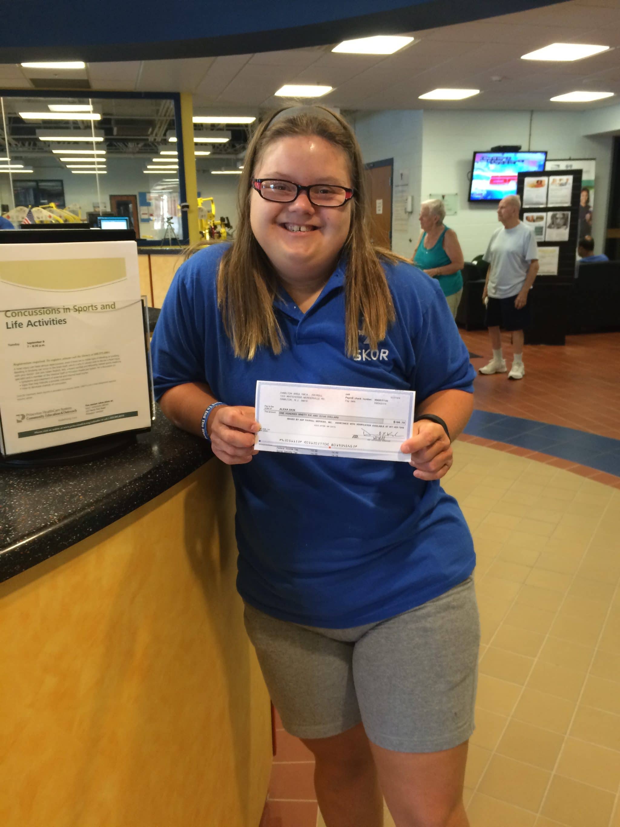 "I work with the best people who are helping me reach my goals." Alexa A. Step participant