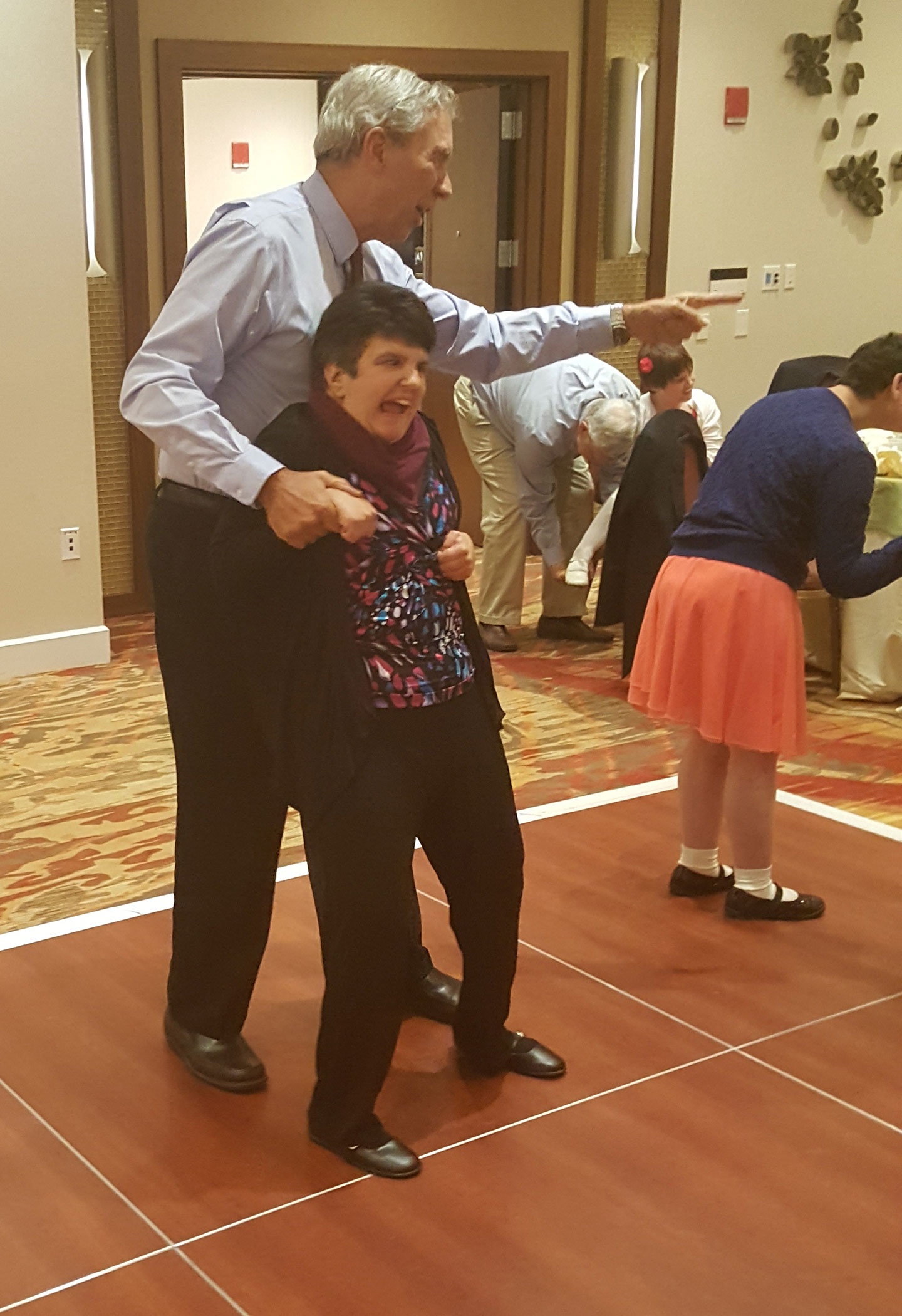 On Thursday, June 16, a Welcome Dinner was held at the Washingtonian Marriott in Gaithersburg Maryland in the Lakeside Ball Room, with many staff members, individuals and their families in attendance, spending time and getting to know everyone.