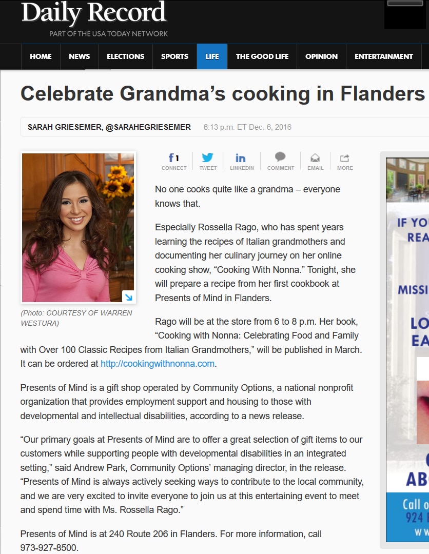 dailyrecord.com - Celebrate Grandma’s cooking in Flanders