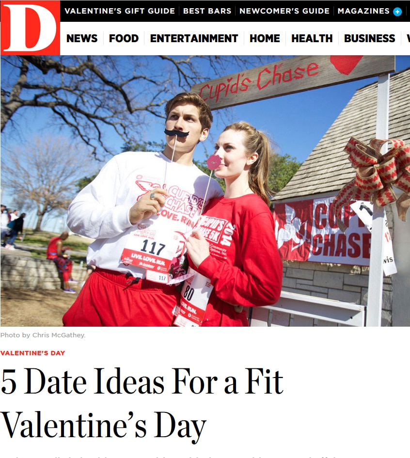 Run for a cause at the Cupid’s Chase 5K at Bachman Lake on Feb. 11.