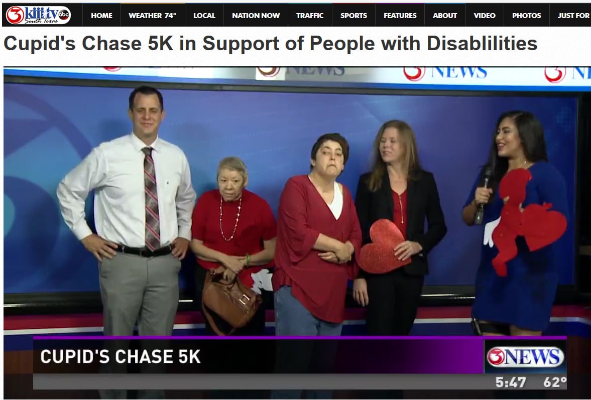 Cupid's Chase 5K in Support of People with Disablilities