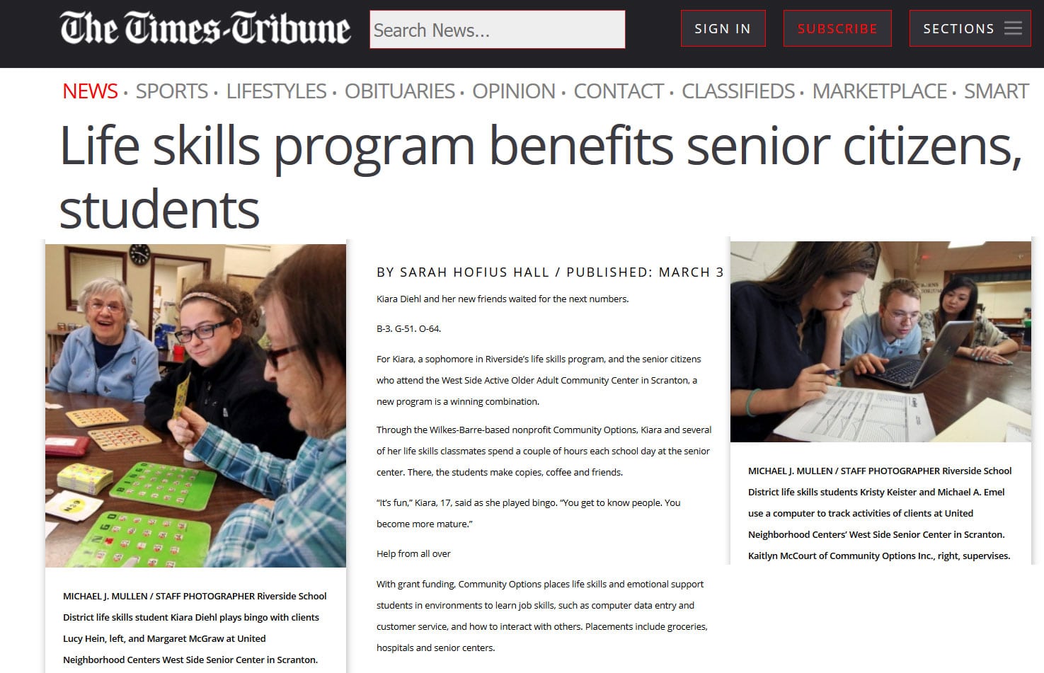 The Scranton Times-Tribune