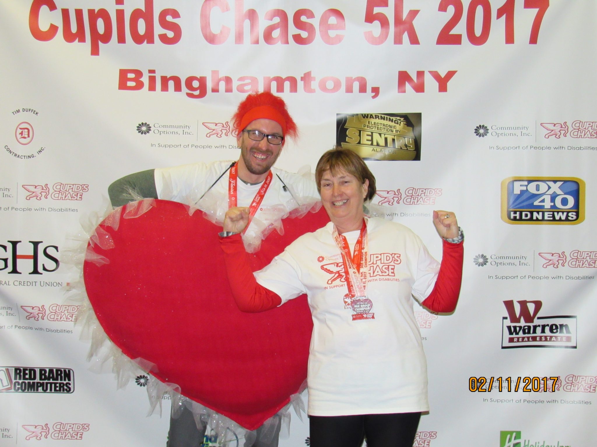 9th Annual Cupid’s Chase 5K, Binghamton NY