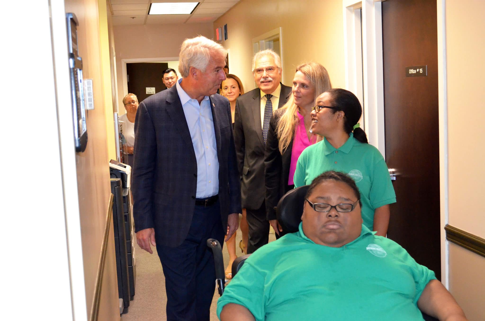 NJ Senatorial Nominee Bob Hugin Visits Community Options