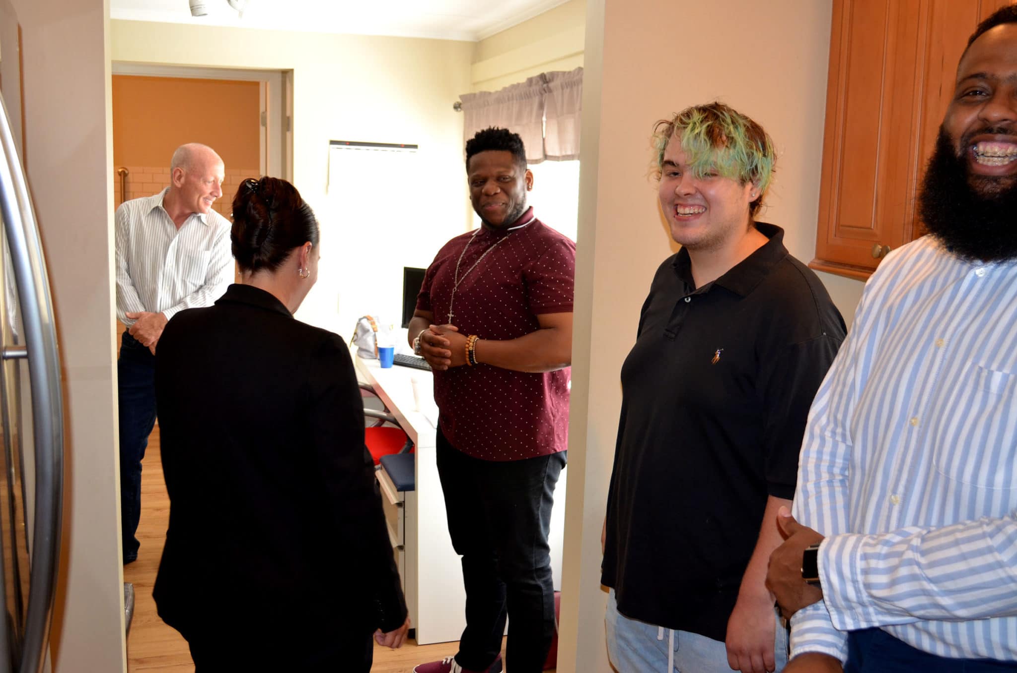 Community Options, Inc. of Mercer County celebrated the grand opening of a new home in Princeton, NJ with a ribbon cutting ceremony at 11 a.m.. Senator Kip Bateman, Assemblyman Andrew Zwicker, Mayor Liz Lempert and members of the Princeton Council as well as Board Members- Phyllis L. Marchand, Phil Lian, James Spano, were in attendance.