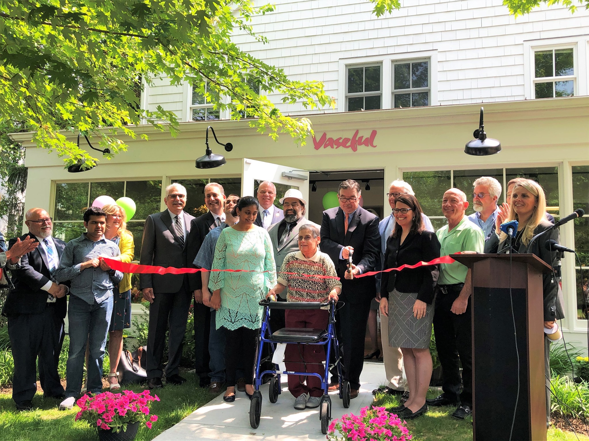 We held a ribbon cutting to celebrate the opening of our second store location.