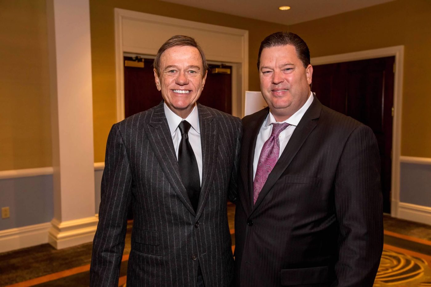 Featured in the photo is Robert Stack and David Sweeney. Photo Courtesy of NJBiz.