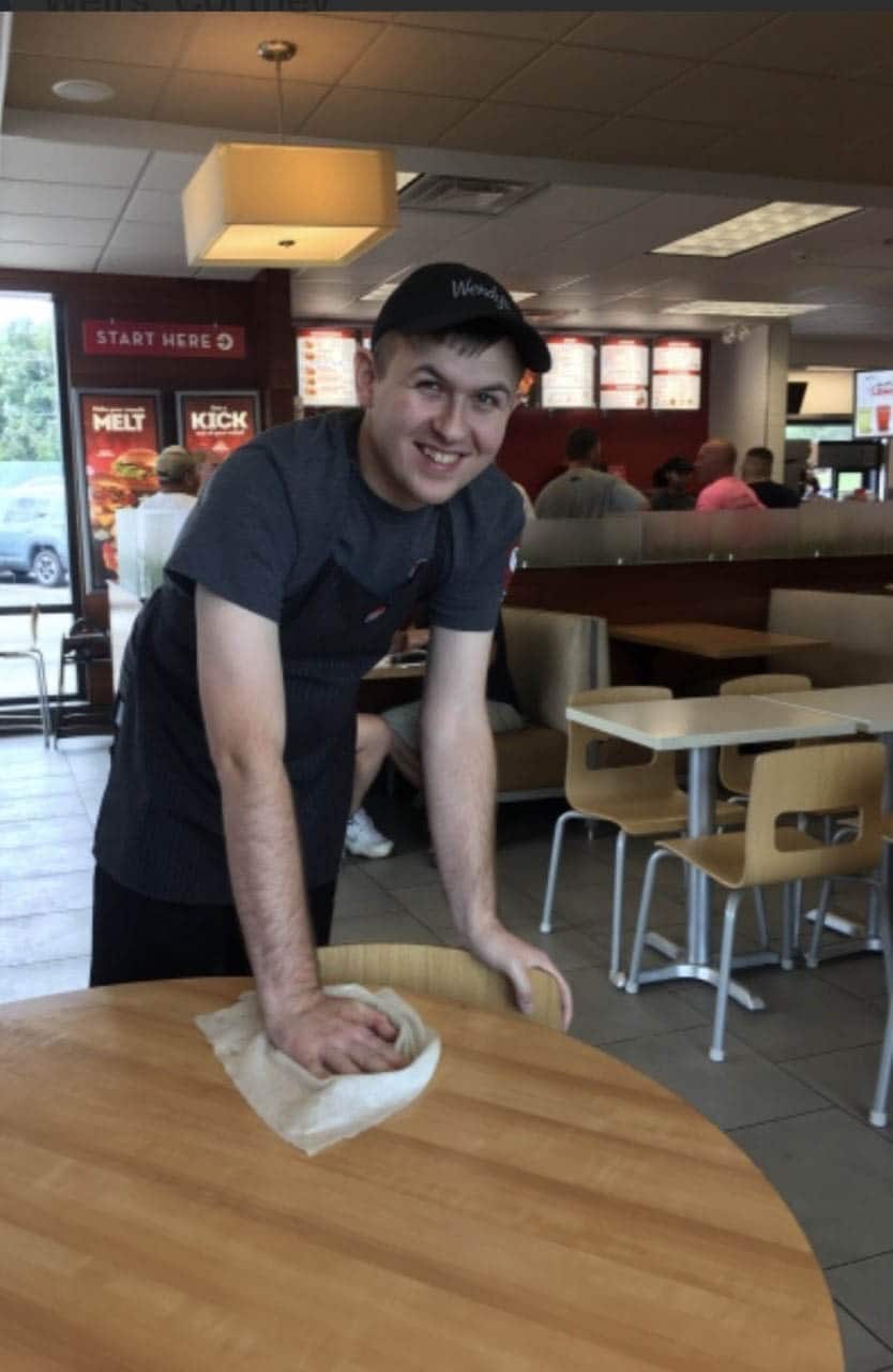 Marc has found the perfect job