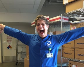 Jonah is now 21 and reaching the maximum of his abilities through Community Options' School to Employment Program (STEP), which assists young adults with disabilities planning for their futures in the workforce