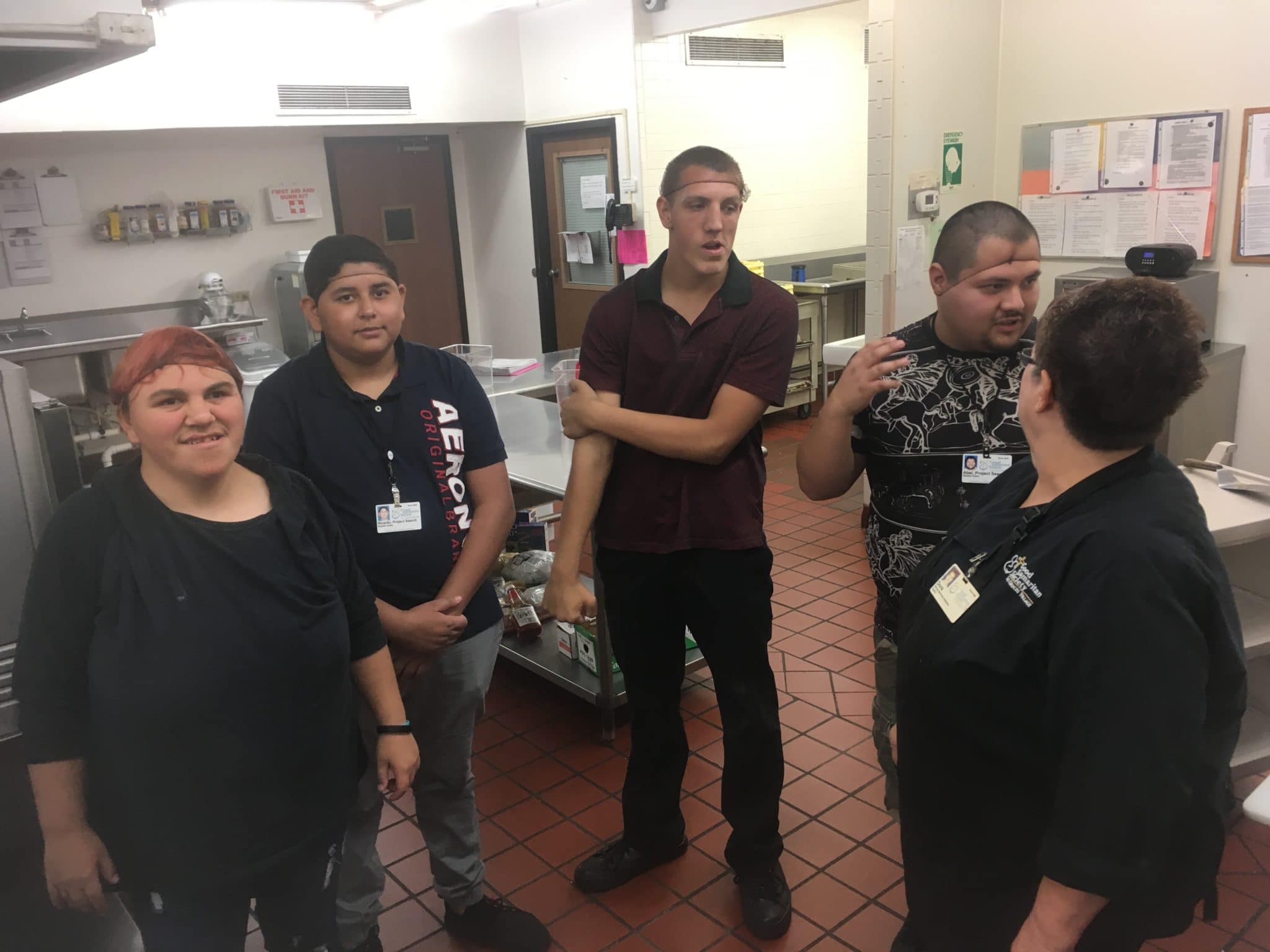 School to work New Mexico five individuals working