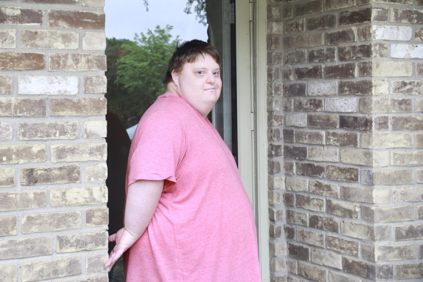 Cody Embry says that he loves when Jamie comes to visit! “She makes me laugh!” - PHOTOS BY JAN OSBORN
