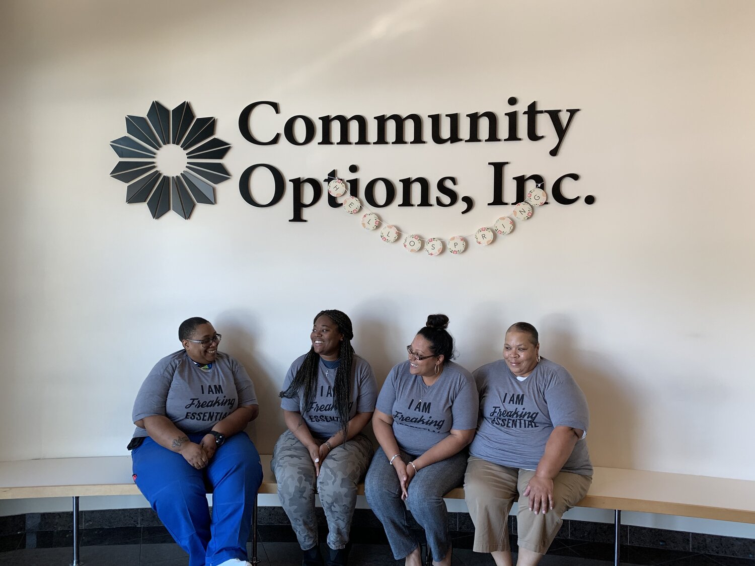 Essential personnel at Community Options, Inc. continue to provide daily service to their clients. - PHOTOS BY JAN OSBORN