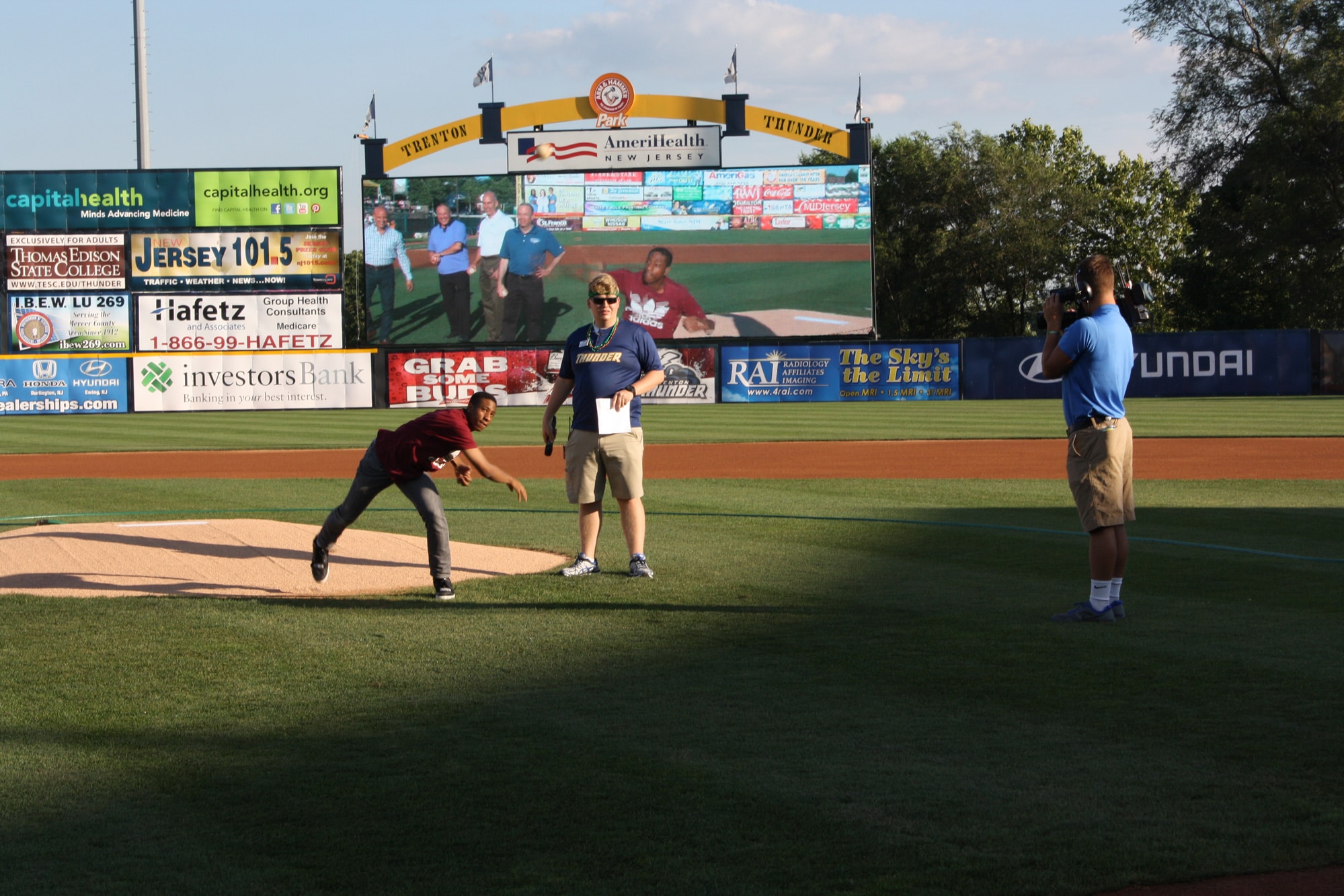 Community Options’ STEP Program Partners with Trenton Thunder - Photo credit Trenton Thunder 