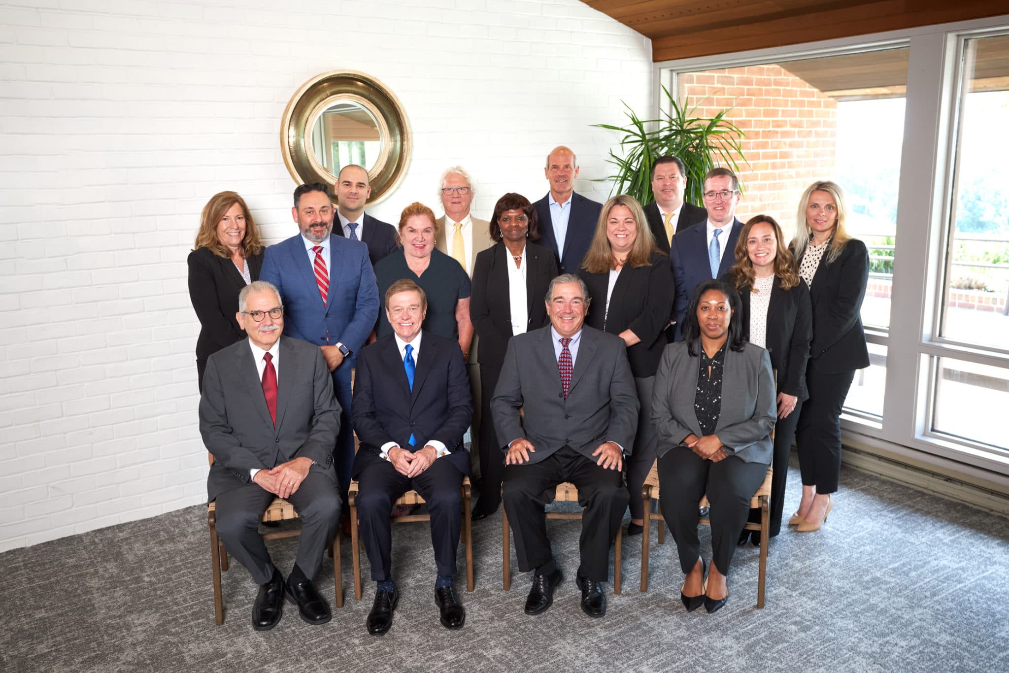 Community Options’ trustees and officers at the annual Board of Directors meeting on May 22, 2022