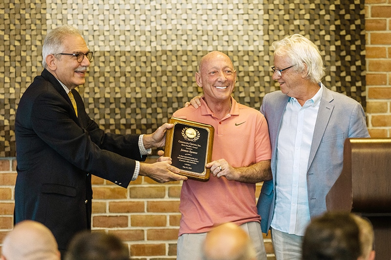 Phil Lian, James Spano, and Peter Dulligan