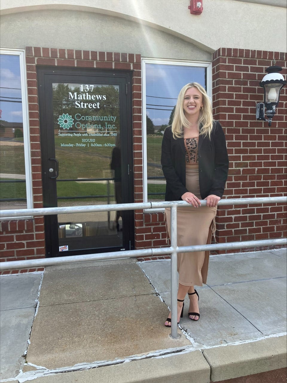 As a VISTA, Katrina Goodlin will work with Community Options staff to enhance employment supports for people with disabilities in Pittsburgh