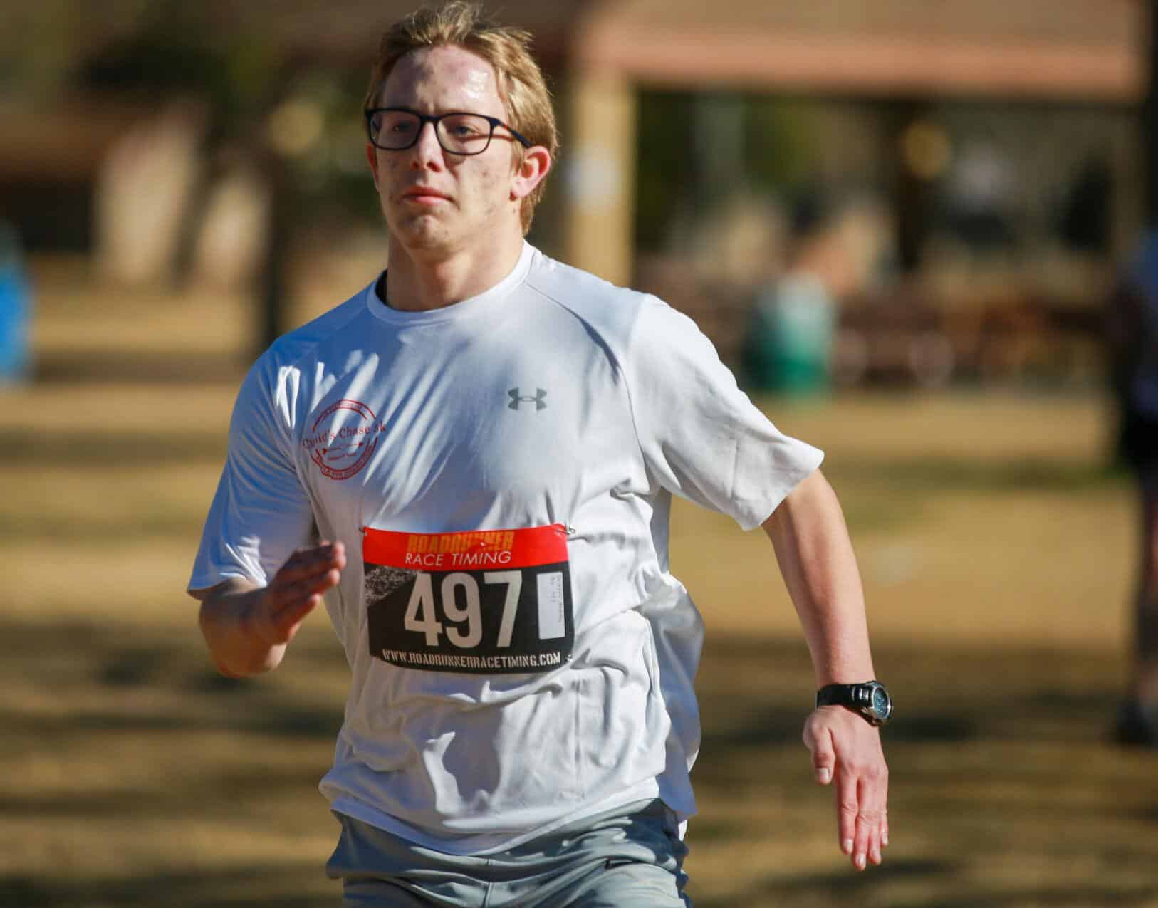 Anthony Destrini runs the Cupid's Chase 5K on February 12, 2022 at Reid Park. The Cupid's Chase 5K Run is a part of the national 5k series in support of people with disabilities. Ana Beltran, Arizona Daily Star - tucson.com