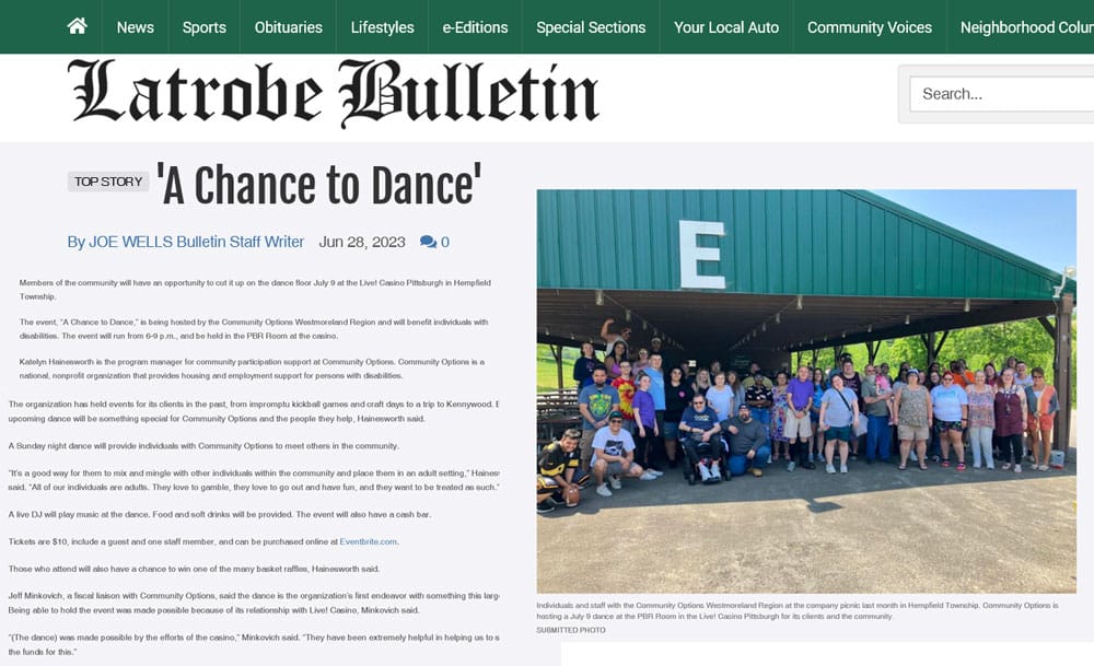A Chance to Dance latrobebulletinnews.com