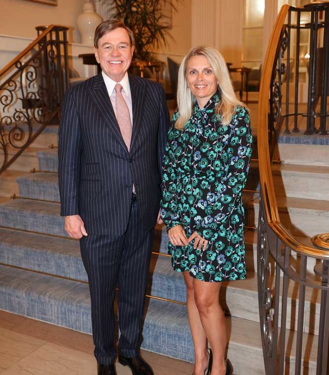 President and CEO Robert Stack and EVP Svetlana Repic-Qira shining bright at the Positive Options Summit reception in Nashville.
