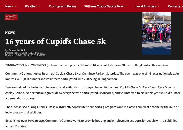 16 years of Cupid’s Chase 5k - binghamtonhomepage.com