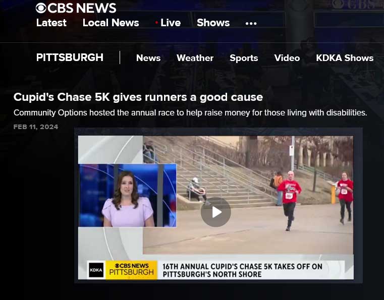 Cupid's Chase 5K gives runners a good cause - cbsnews.com