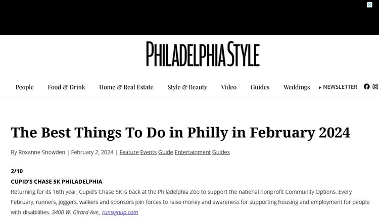The Best Things To Do in Philly in February 2024 - phillystylemag.com