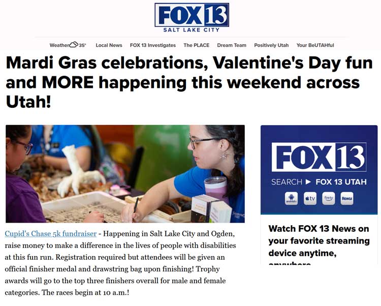Mardi Gras celebrations, Valentine's Day fun and MORE happening this weekend across Utah! - fox13now.com