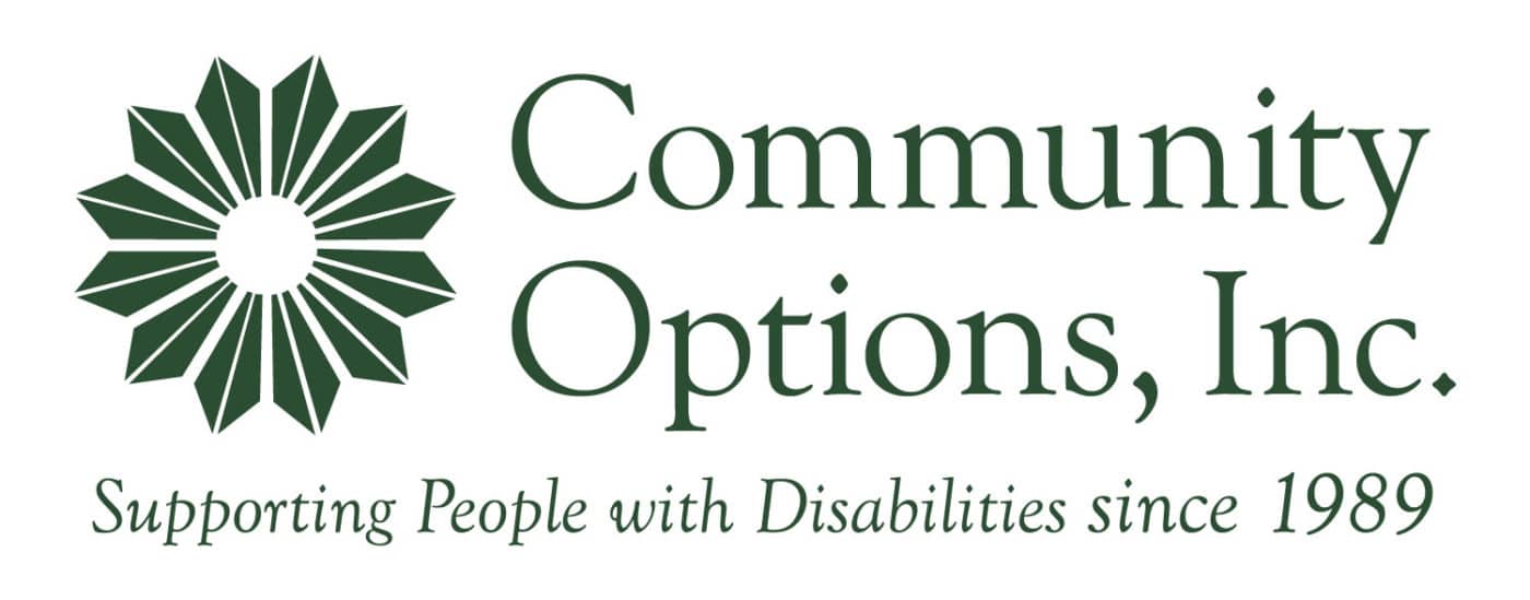 Community Options, Inc. Logo Supporting People with Disabilities since 1989