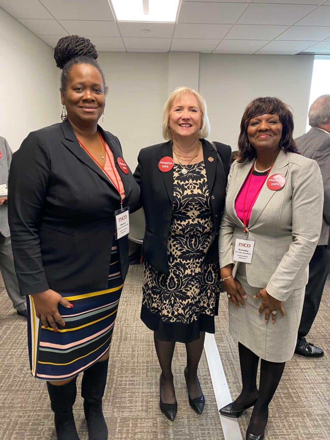 Meika McClendon - Community Options, Inc., Tennessee State Senator Becky Duncan Massey, Dorothy Goodwin - Community Options, Inc.