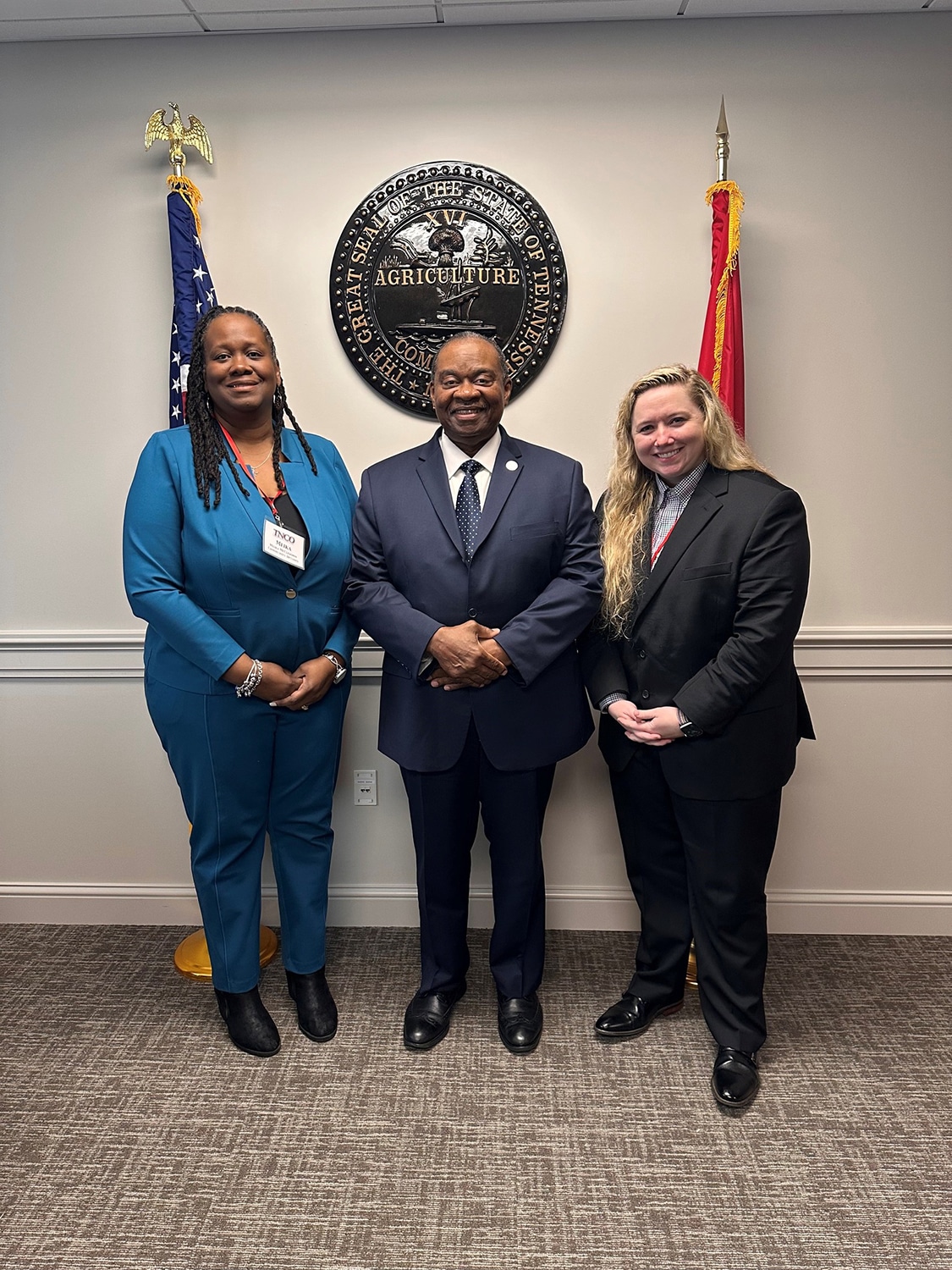 Meika McClendon, our Tennessee State Director, and Mercedes Owens, Executive Director in Chattanooga, engaged in a powerful conversation with State Representative Yusuf Hakeem to advocate better pay for Direct Support Professionals.