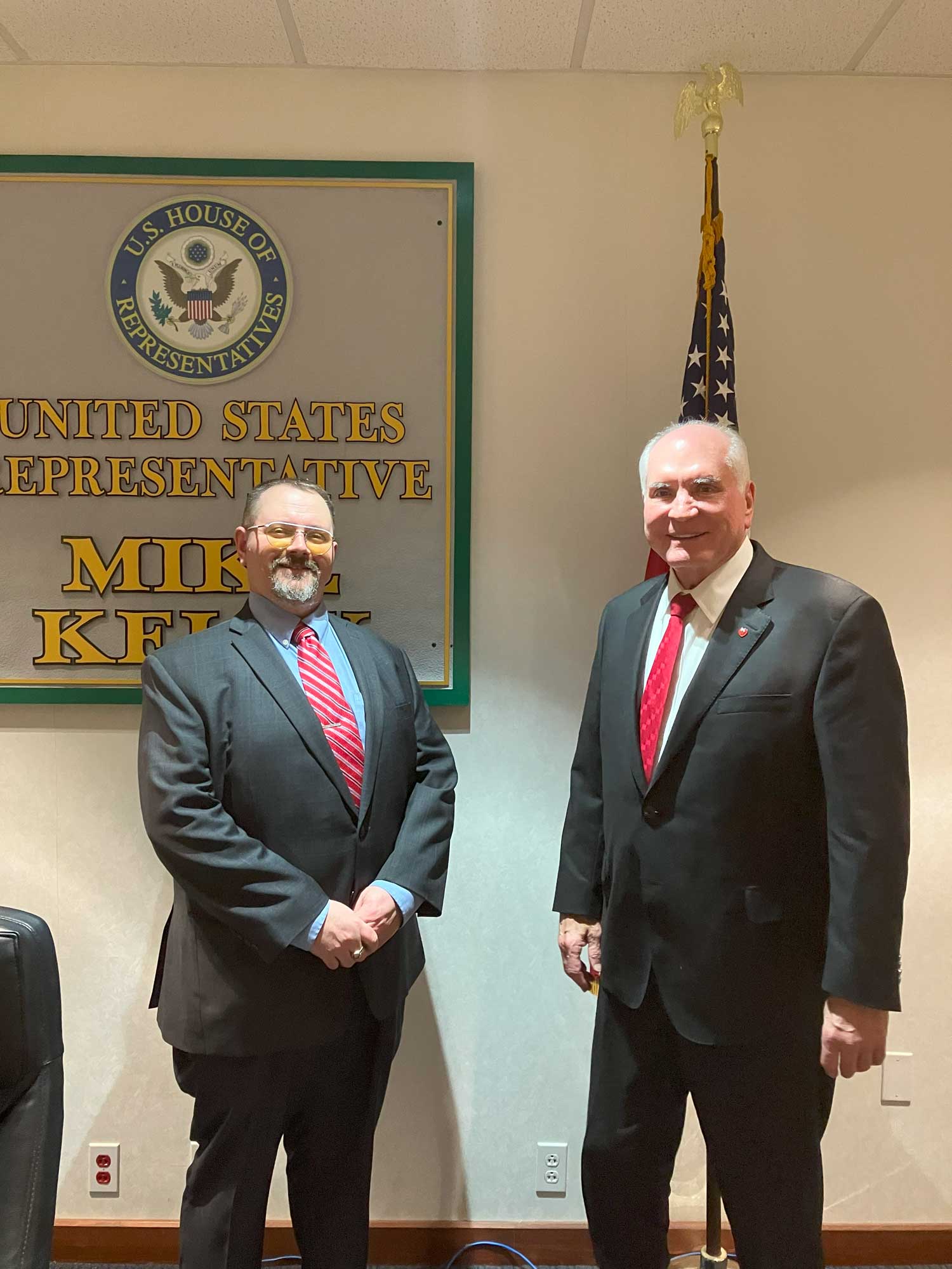 Timothy Hawk Northwest PA Communnity Options, Inc. had the pleasure of visiting with Rep. Mike Kelly and garnering support for the Transformation to Competitive Integrated Employment Act.