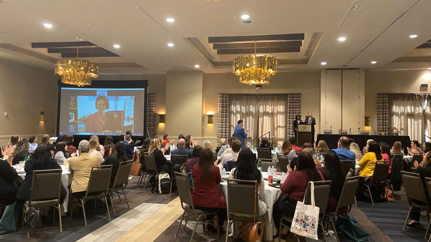 Community Options Presents Kelly Garcia with the Betty Pendler Award at the Eldorado, Hotel in Santa Fe, NM on September 17th, 2024