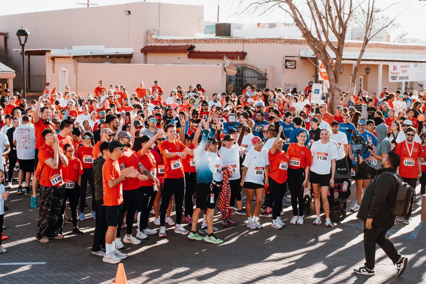 Cupid's Chase Las Cruces NM Saturday, February 8th, 2025 Group photo