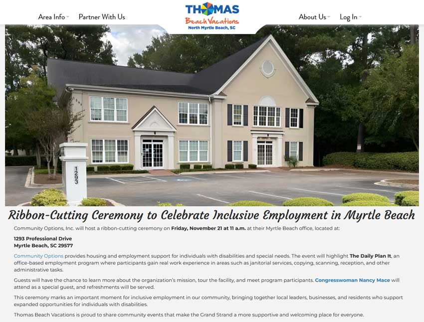 Ribbon-Cutting Ceremony to Celebrate Inclusive Employment in Myrtle Beach - northmyrtlebeachvacations.com