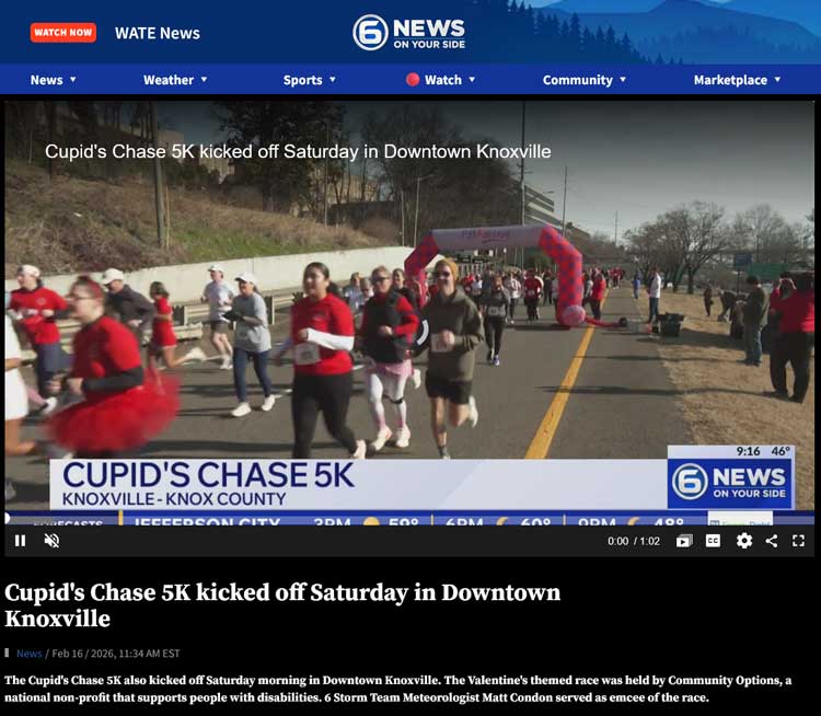 2026 Cupid’s Chase 5K kicked off Saturday in Downtown Knoxville - WATE 6 On Your Side wate.com
