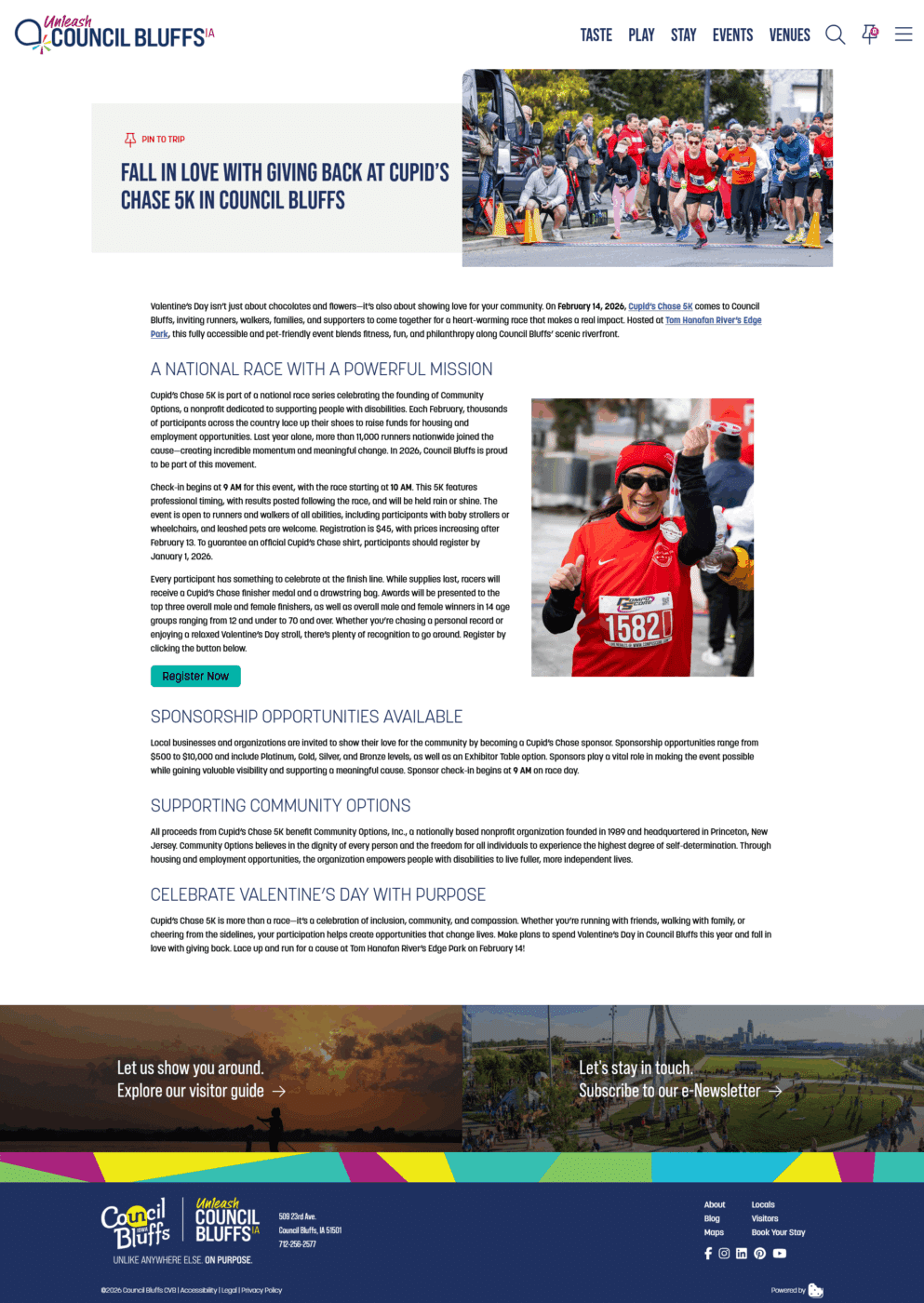 Fall in Love with Giving Back at Cupid’s Chase 5K in Council Bluffs - unleashcb.com