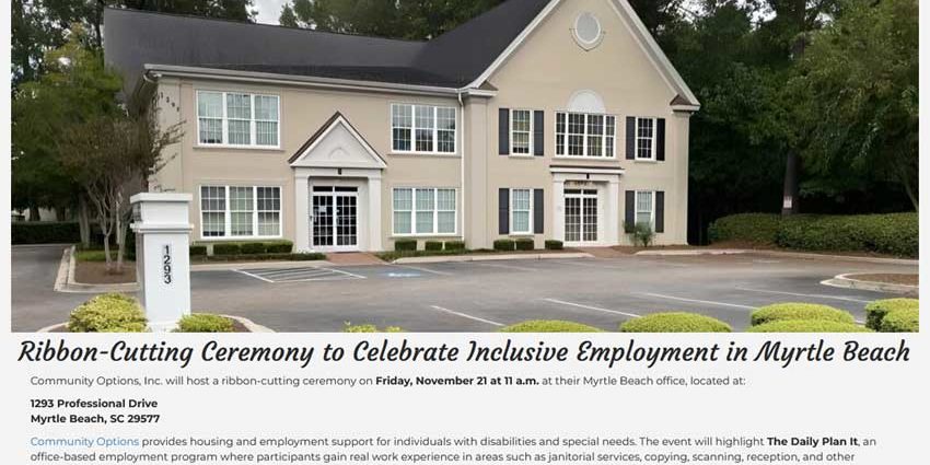 Ribbon-Cutting Ceremony to Celebrate Inclusive Employment in Myrtle Beach - northmyrtlebeachvacations.com